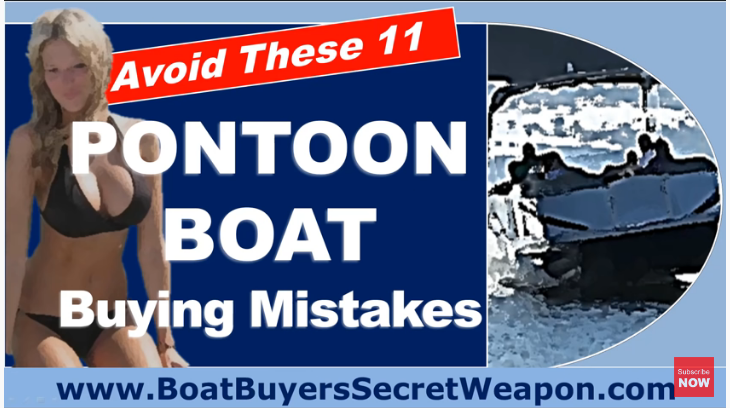 11 Mistakes When Buying a Pontoon Boats for Sale