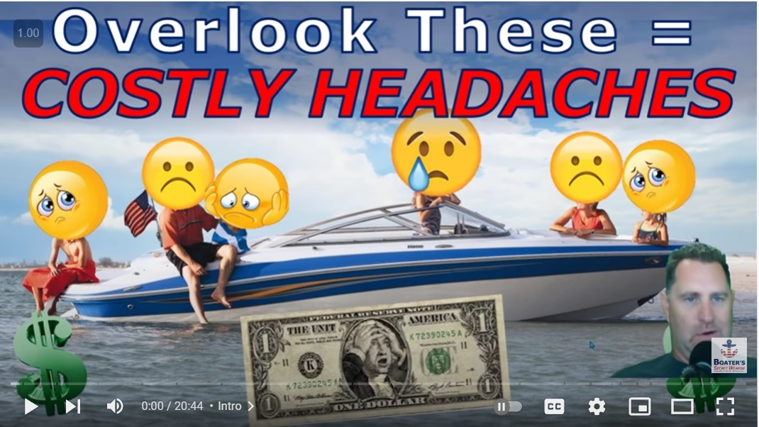 Avoid Costly Headaches Many Boat Owners Experience