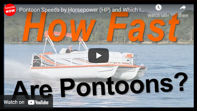 How Fast Are Pontoon Boats