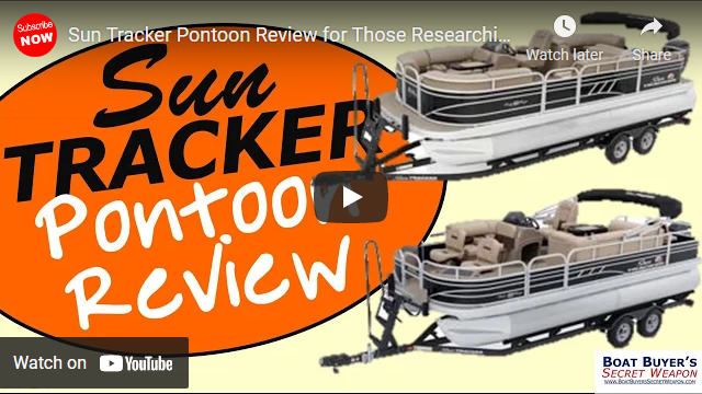 Review of SunTracker Pontoons & TriToons