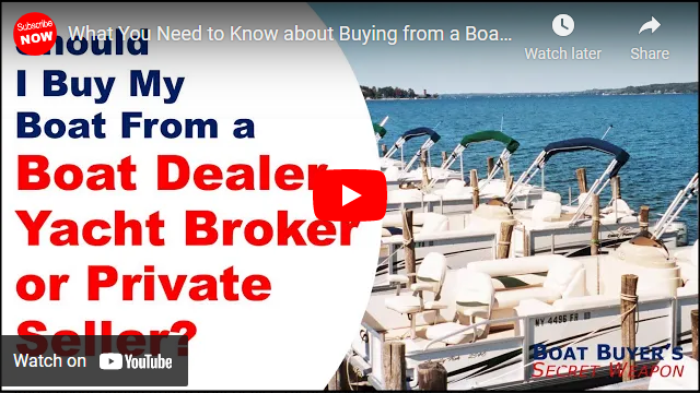 What Do I Need to Know About Boat Dealers, Yacht Brokers & Private Sellers