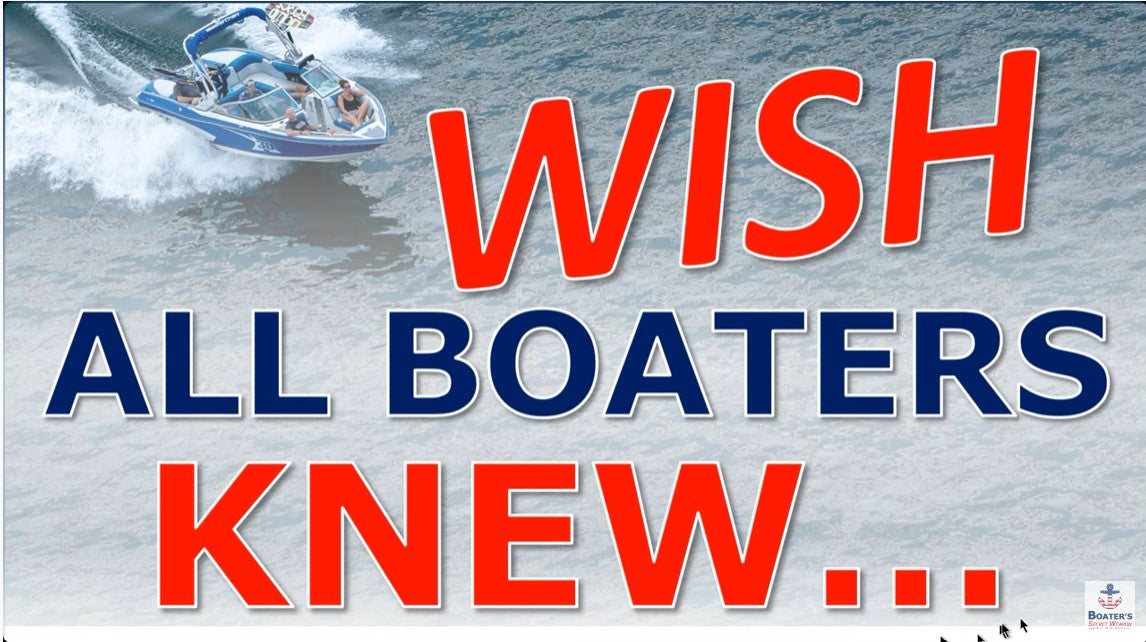 What ALL Boaters Should Know