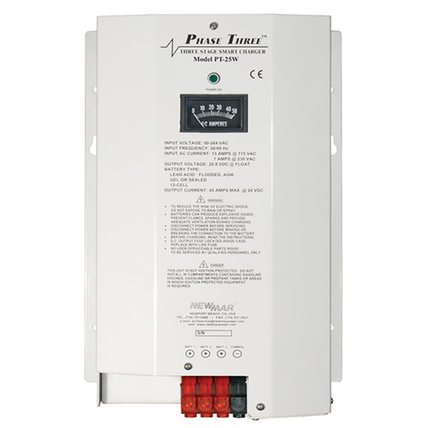 Newmar PT-25W Battery Charger [PT-25W]