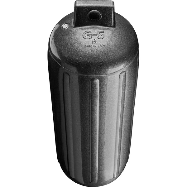 Polyform G-5 Twin Eye Fender 8.8" x 26.8" - Metallic Graphite [G-5-METALLIC GRAPHITE]