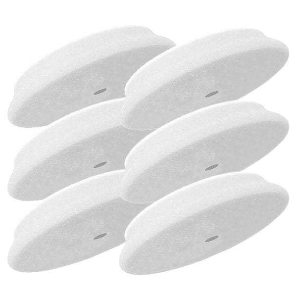 RUPES D-A Ultra Fine Polishing Foam Pad 40mm - White *6-Pack [9.DA40S/6]