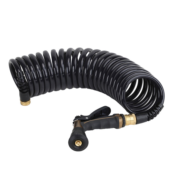 HoseCoil Commercial Pilot PRO 25' Hose Kit w/Boat Bumper Metal Body Nozzle [CPP2501K]