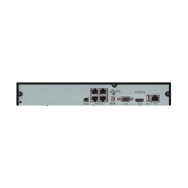 Speco 4-Channel 4K H.265 NVR w/POE  1 SATA - NDAA - 2TB [N4NRM2TB]