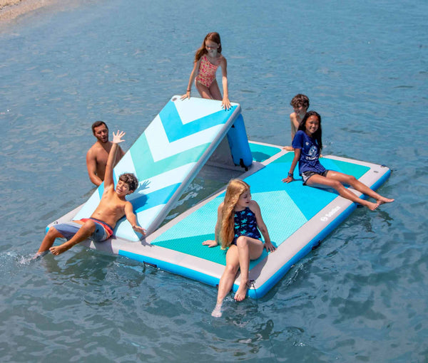 10' x 8' x 6" Inflatable Convertible Slide Dock