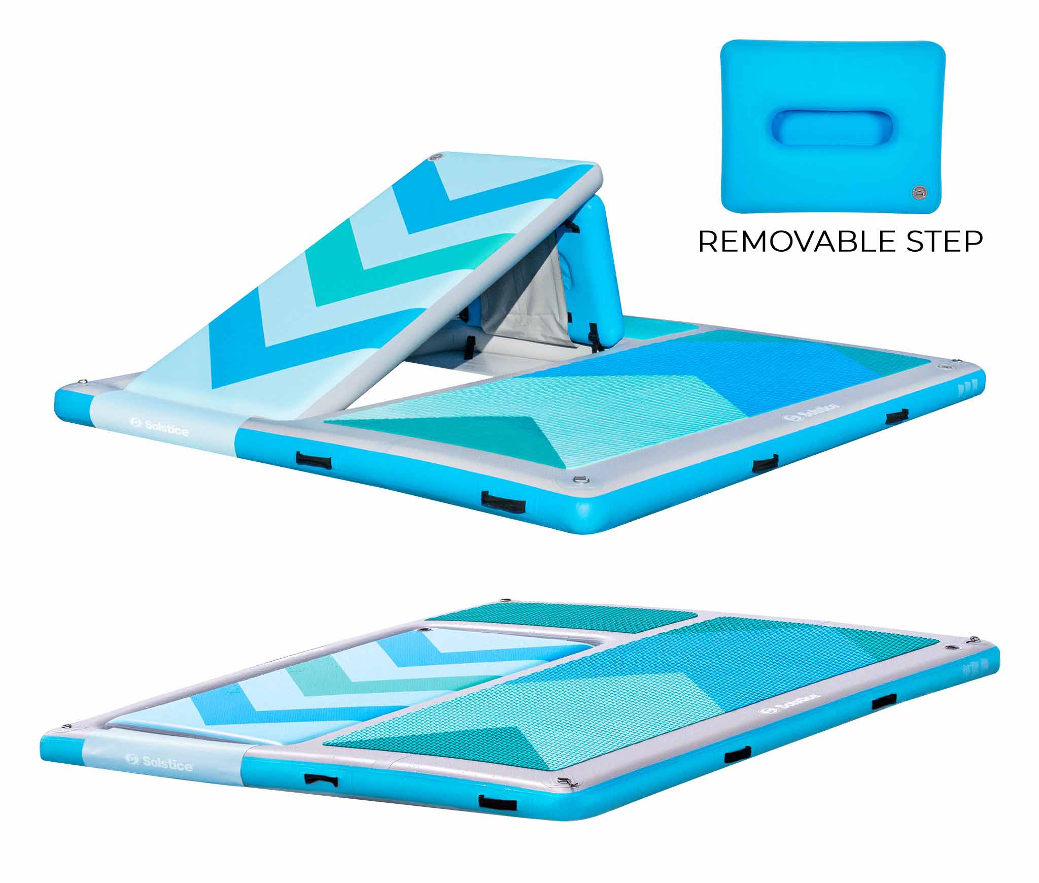 10' x 8' x 6" Inflatable Convertible Slide Dock