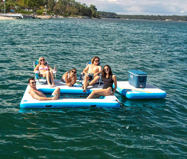 10' x 8' x 8" Inflatable Rec Mesh Dock