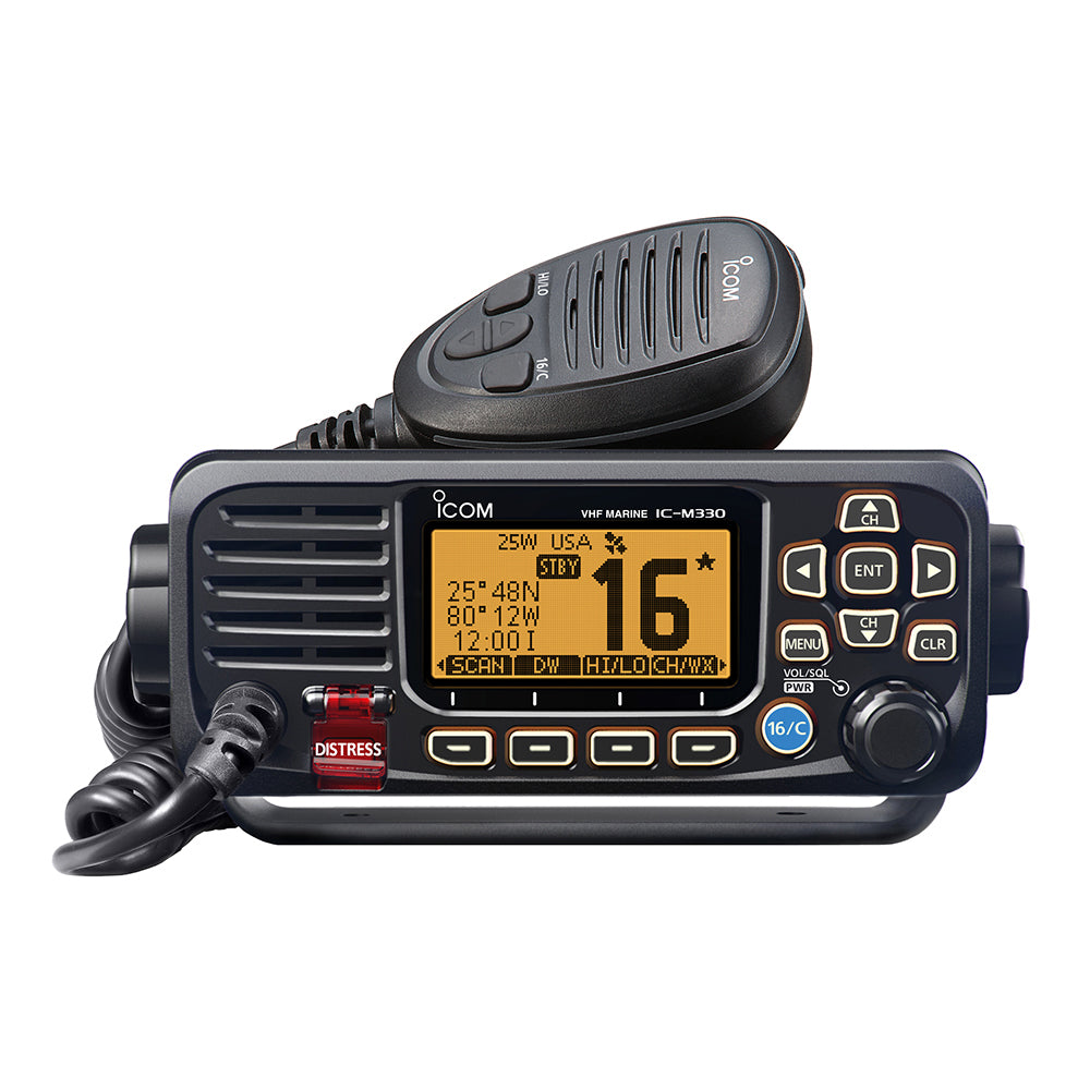 Icom M330 VHF Compact Radio - Black [M330 51]