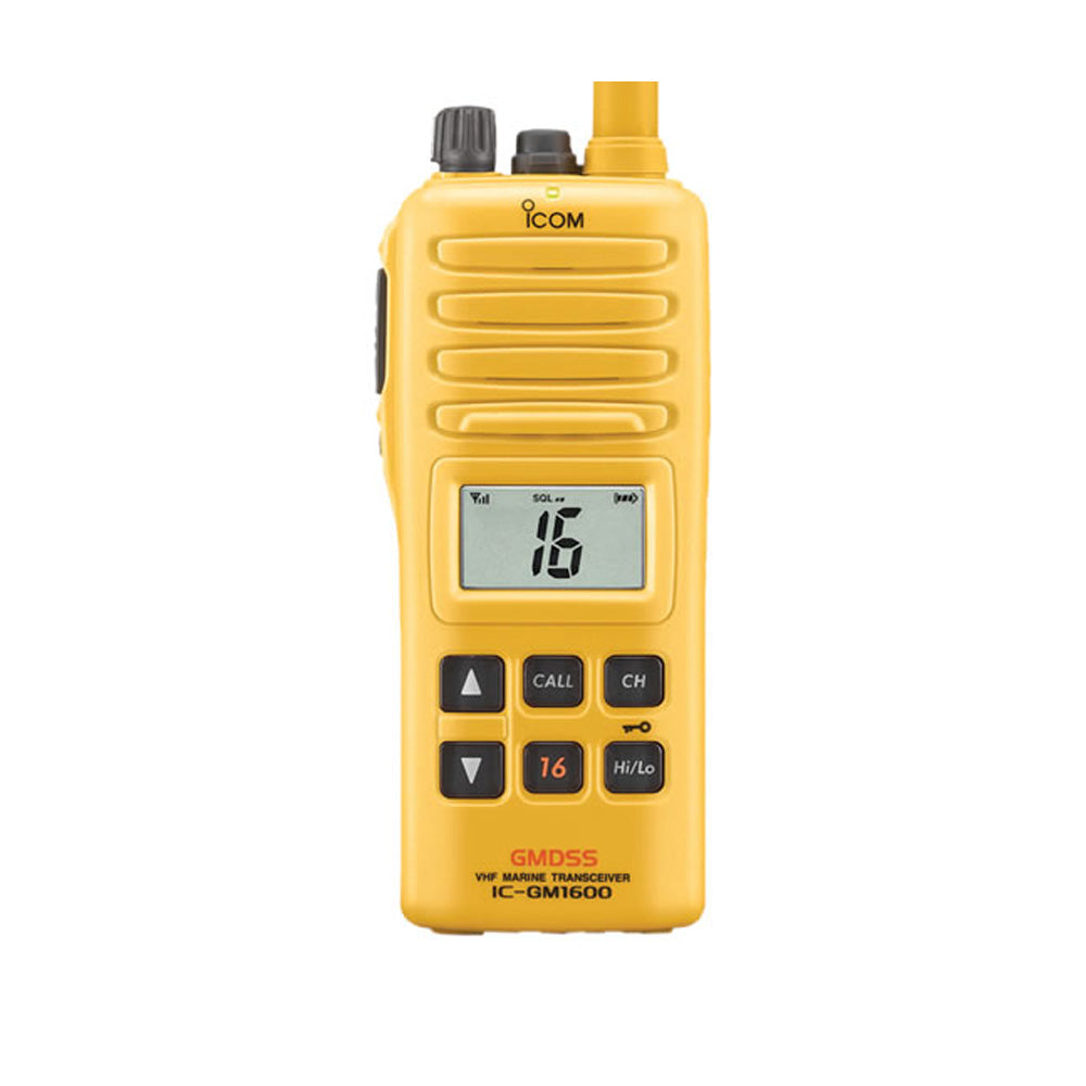 Icom GMDSS VHF Handheld w/BP-234 Battery  Charger [GM1600DU 71]