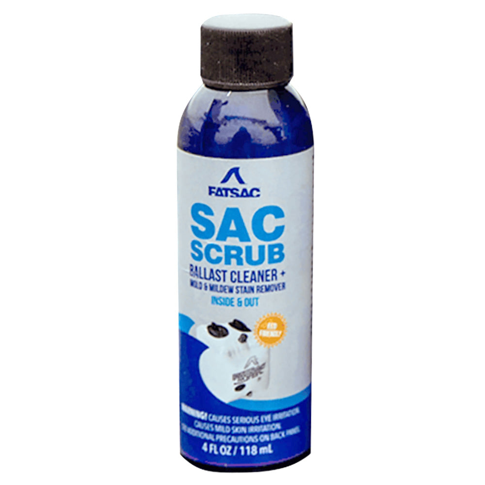FATSAC Mold  Mildew Prevention Sac Scrub - 4oz Single-Use Bottle [M1081]