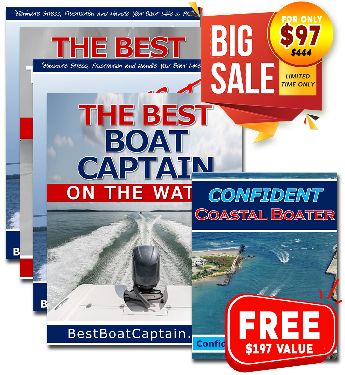 [LIMITED-TIME OFFER] Best Boat Captain: Twin Engine - CCB Bundle