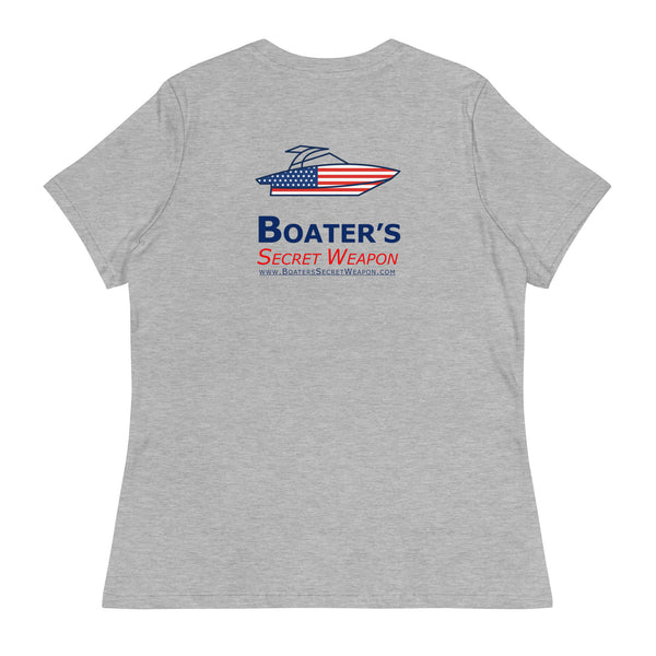 Bow Rider with Tower Women's Relaxed T-Shirt