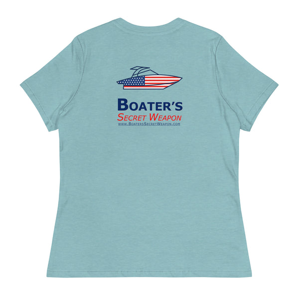 Bow Rider with Tower Women's Relaxed T-Shirt