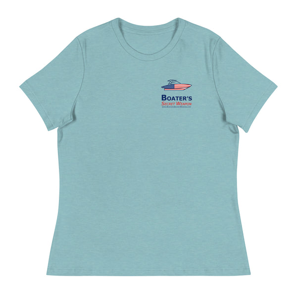 Bow Rider with Tower Women's Relaxed T-Shirt