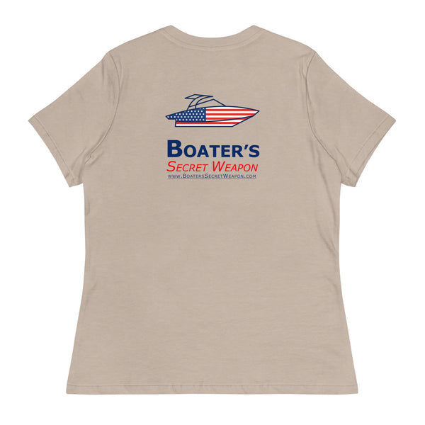 Bow Rider with Tower Women's Relaxed T-Shirt