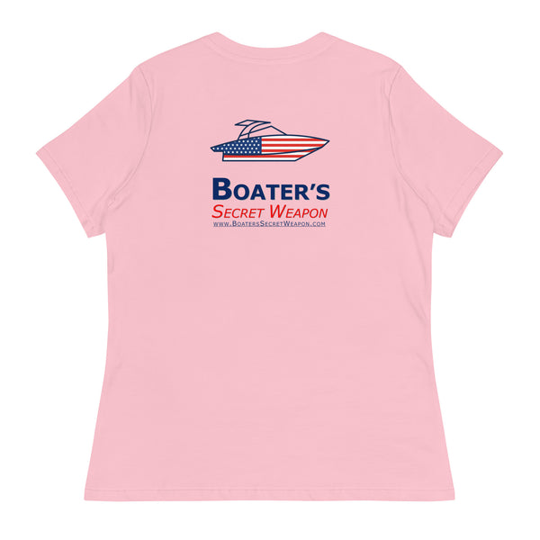 Bow Rider with Tower Women's Relaxed T-Shirt