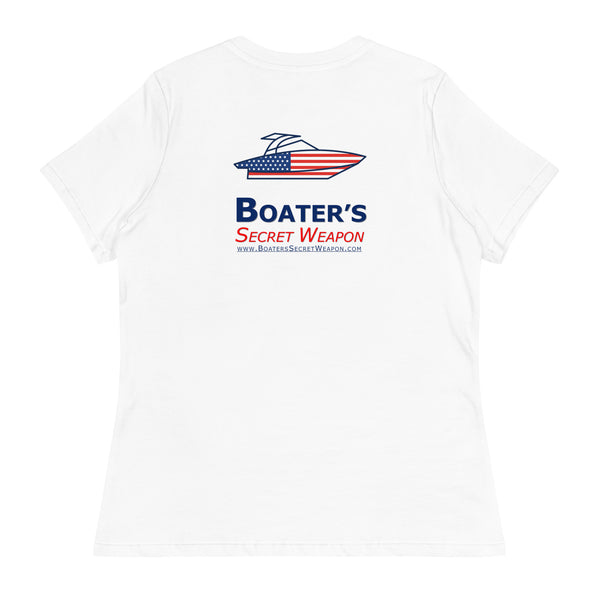 Bow Rider with Tower Women's Relaxed T-Shirt