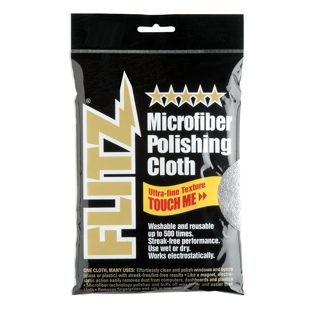 Flitz Microfiber Polishing Cloth - 16" x 16" - Single Bag