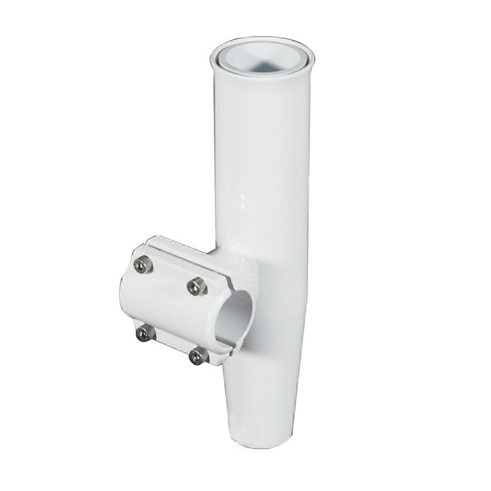 Lee's Clamp-On Rod Holder - White Aluminum - Horizontal Mount - Fits 1.900" O.D. Pipe [RA5204WH]