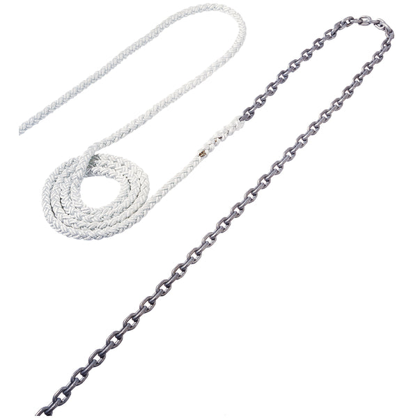 Maxwell Anchor Rode - 18-5/16" Chain to 200-5/8" Nylon Brait [RODE53]