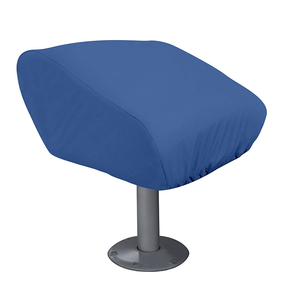 Taylor Made Folding Pedestal Boat Seat Cover - Rip/Stop Polyester Navy [80220]