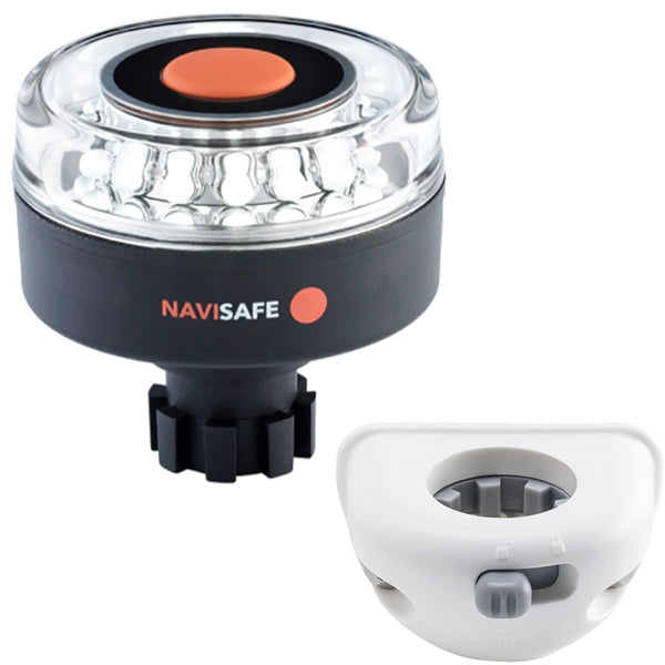 Navisafe Navilight 360 2NM w/Navibolt Base  Vertical Mount - White