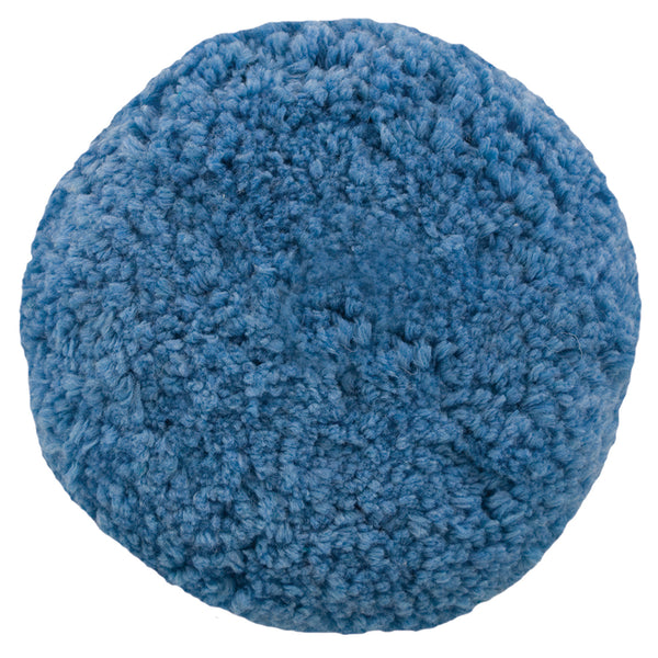 Presta Rotary Blended Wool Buffing Pad - Blue Soft Polish