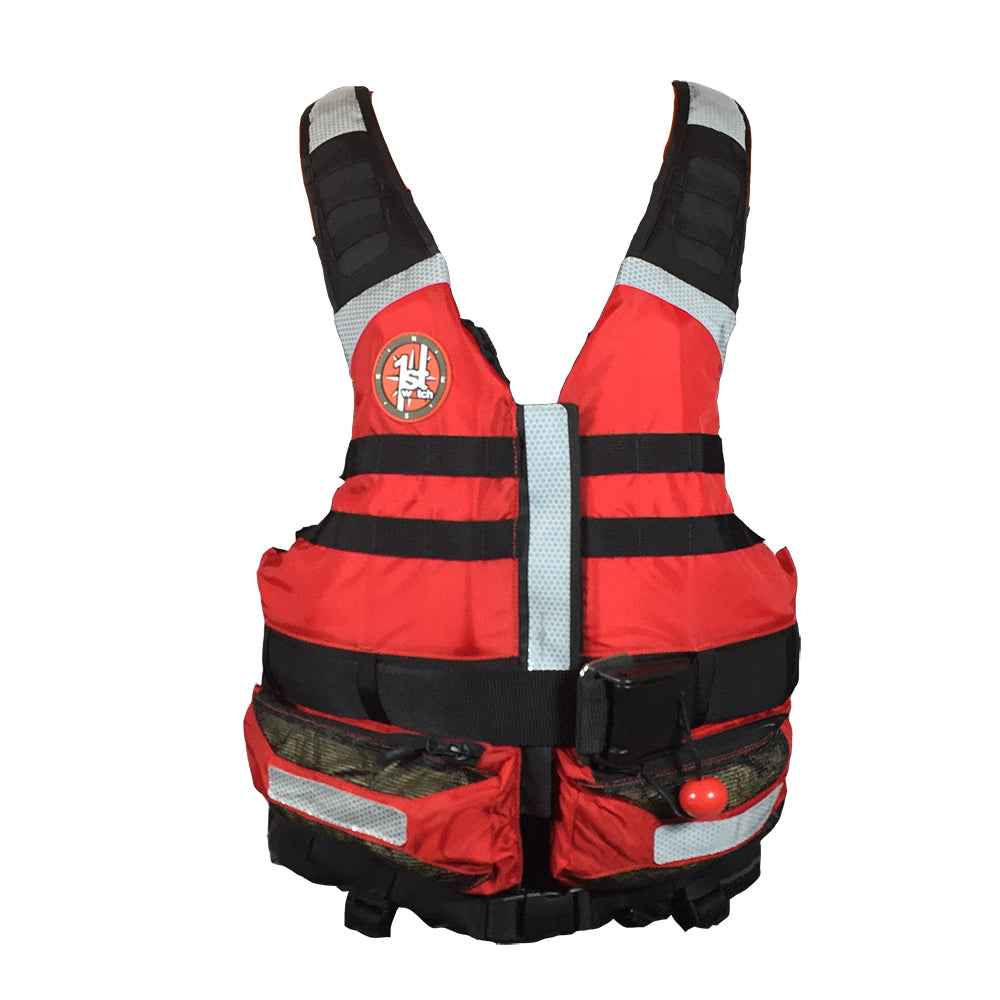First Watch SWV-100 Rescue Swimmers Vest - Red/Black
