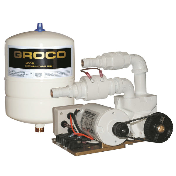 GROCO Paragon Junior 12v Water Pressure System - 1 Gal Tank - 7 GPM