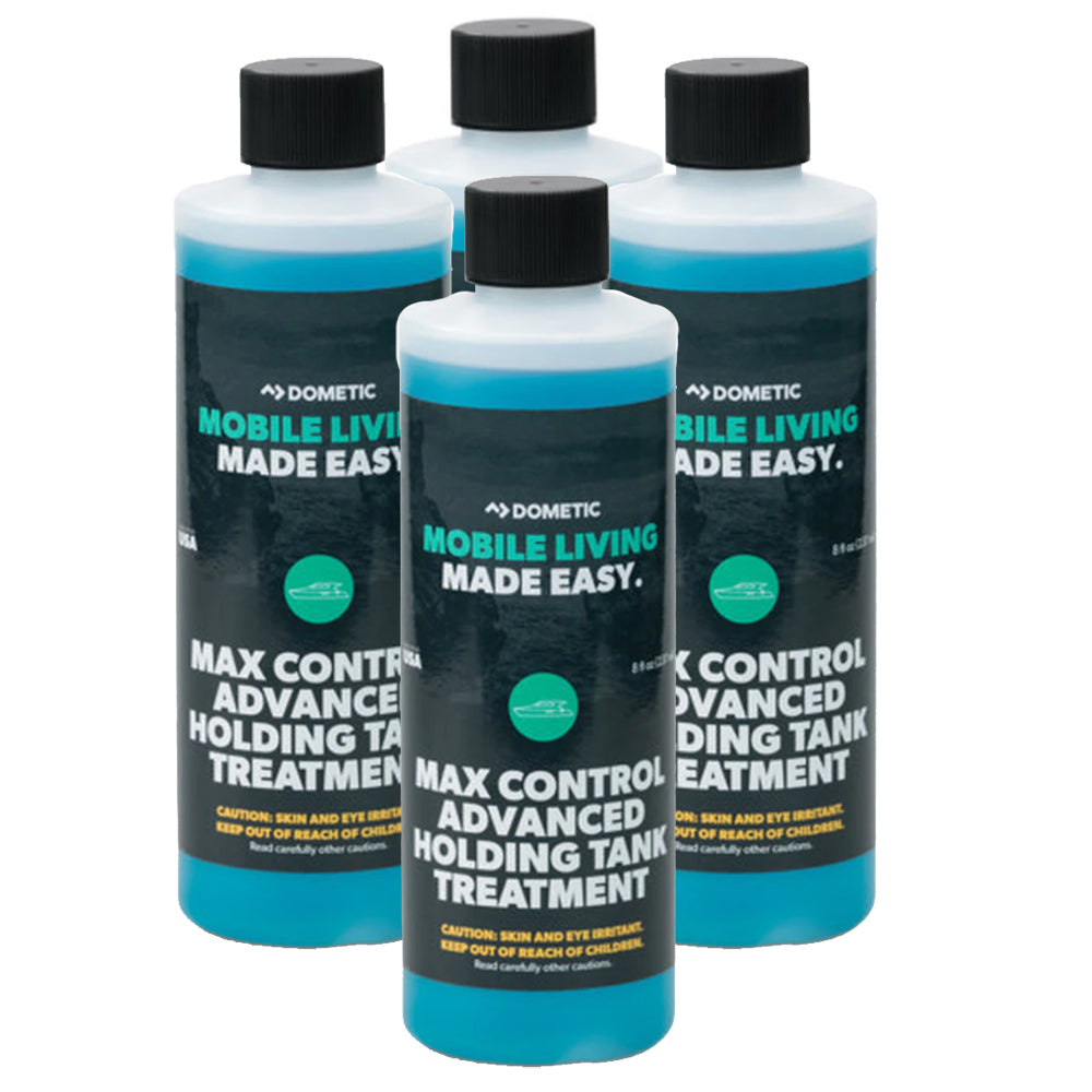 Dometic Max Control Holding Tank Deodorant - Four (4) Pack of 8oz Bottles [379700029]