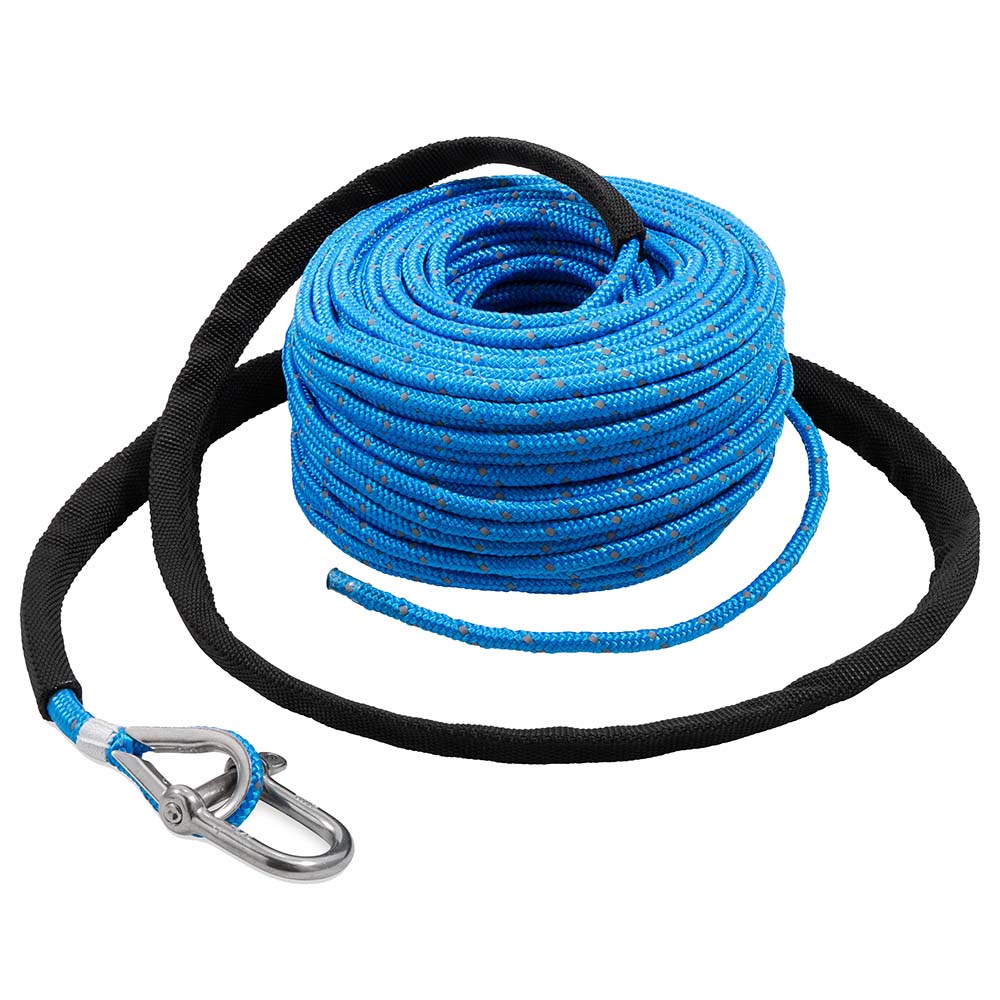 TRAC Outdoors Anchor Rope - 3/16" x 100 w/SS Shackle