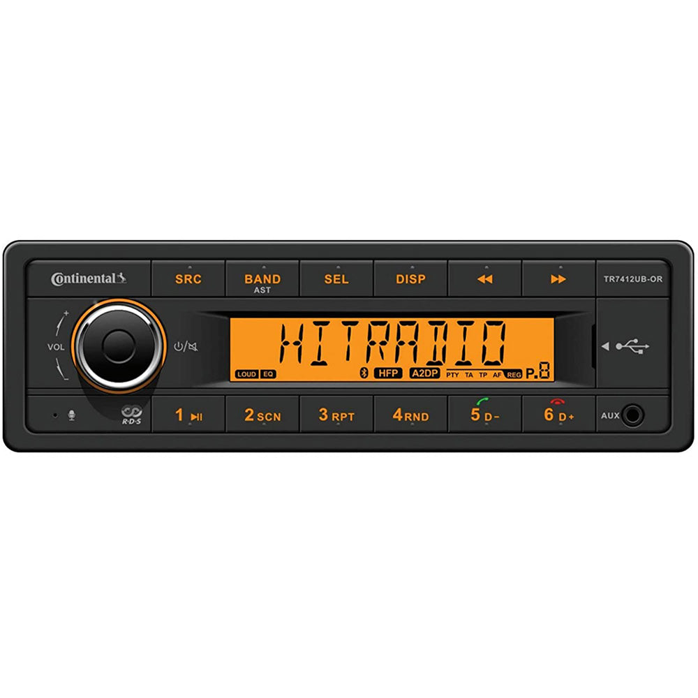 Continental Stereo w/AM/FM/BT/USB - 12V